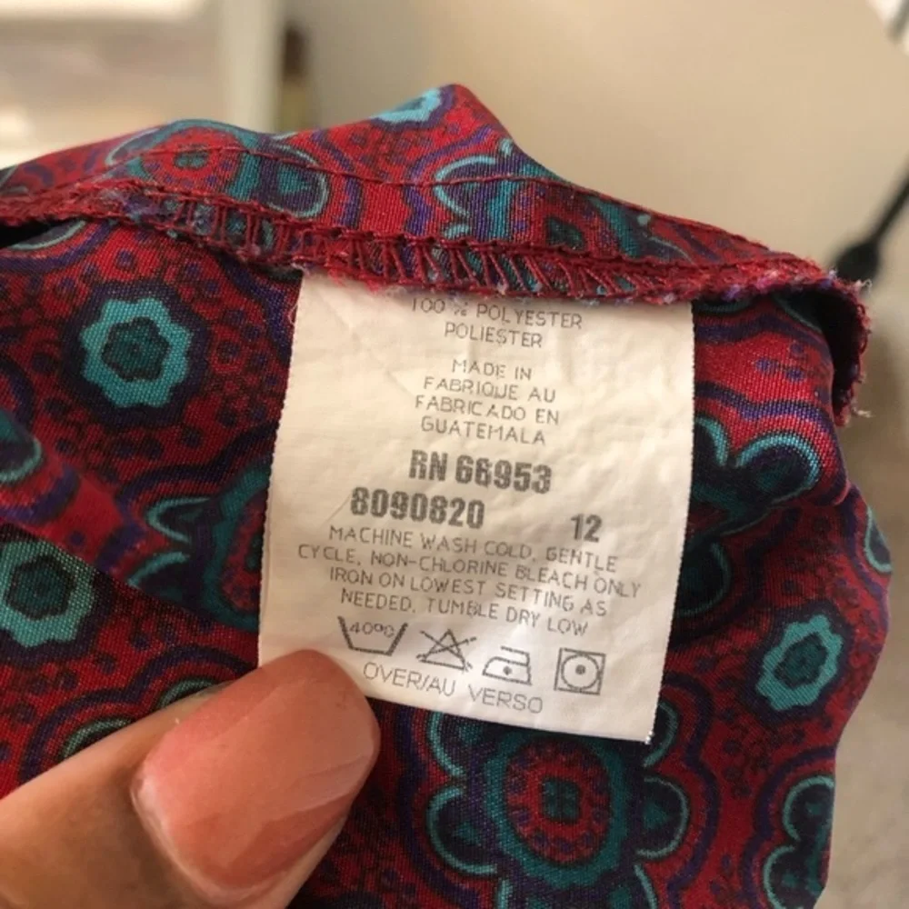 Vintage Haberdashery by Leslie Fay Floral Blouse - Picture 10 of 10